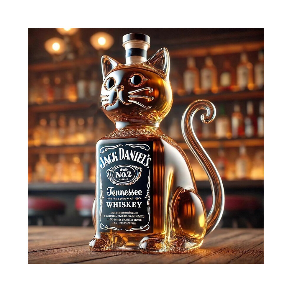 (Cat, Excludes wine) 350 ml of whiskey carafe white -headed eagle, dachshund, owl, shaped bottle, eagle shaped