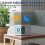 Mute projection clock bedroom clock projection electronic clock creative LCD projection alarm clock 11
