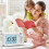 Mute projection clock bedroom clock projection electronic clock creative LCD projection alarm clock 12