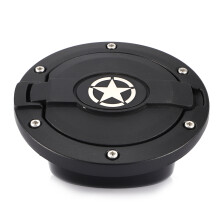 Hochwertiger Aluminium-Kraftstoffdeckel passt für Jeep Wrangler JK 07-17
