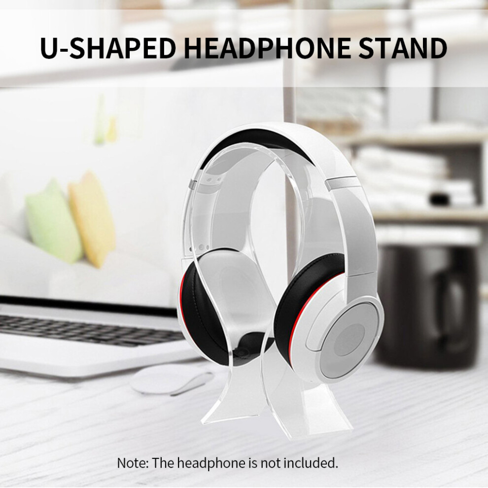 Headphone Stand Headset Holder Hanger Universal Black 8320539209067