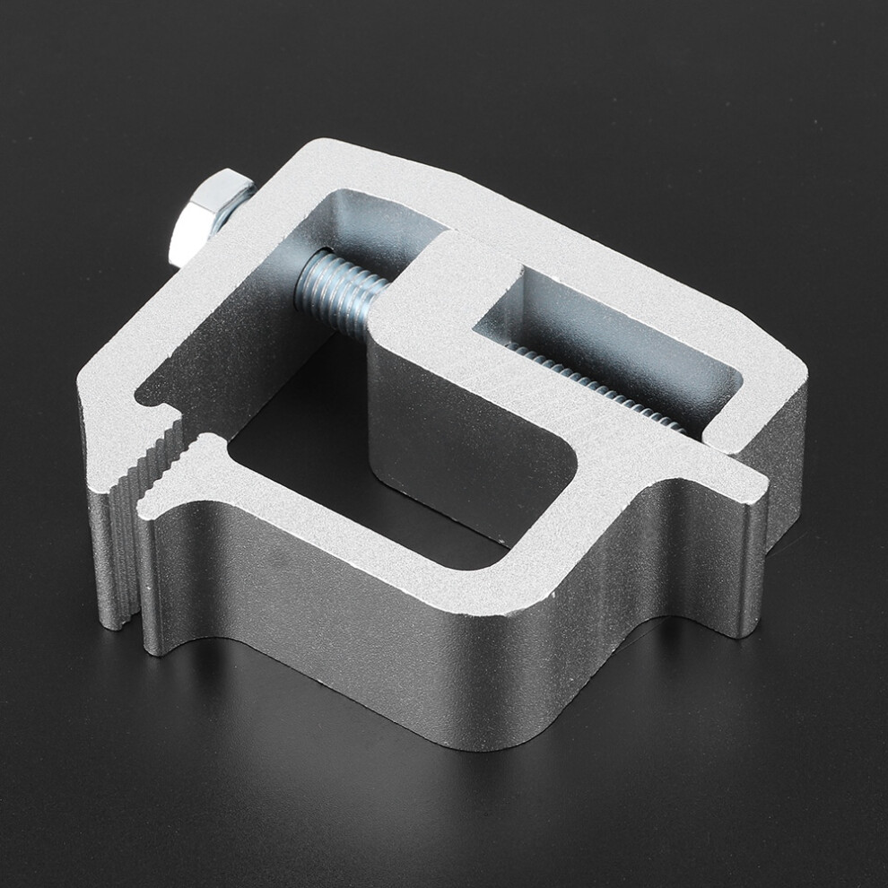 4Pcs Heavy Duty Truck Cap Clamps 40Mm Silver Mounting Parts 8731349246607