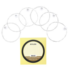6Pcs Classical Strings Folk Guitar 6 Strings Replacements Set