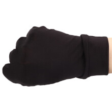 Kupferfaser-Handschuhe mit vollem Finger für Arthritis-Linderung, Schwarz, S/M/L