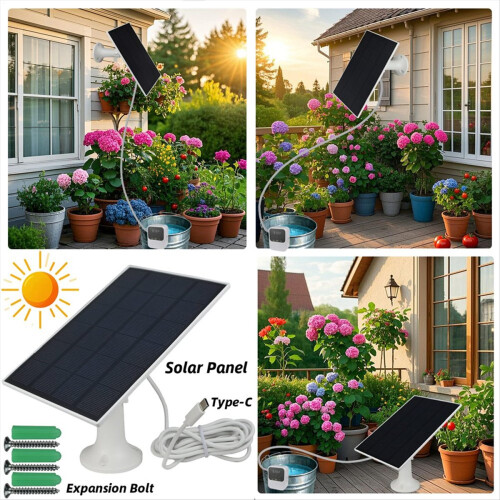 Solar Panel Powered Water Pump Intelligent Drip Irrigation System Kit 1