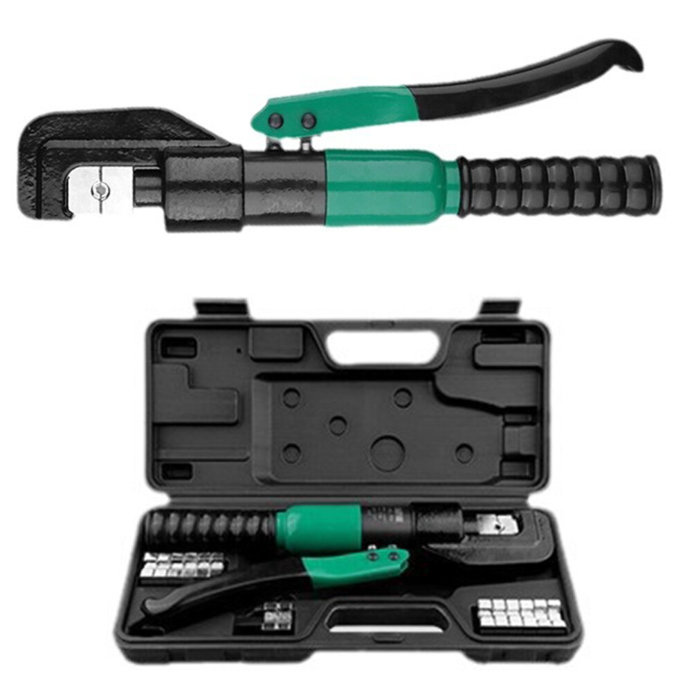 6Ton 8 Dies Hydraulic Wire Battery Cable Lug Terminals Crimper 7751000049966