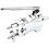 Mounting Bracket Extension Clip Drum Hardware Instrument Parts 1