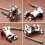 Mounting Bracket Extension Clip Drum Hardware Instrument Parts 6