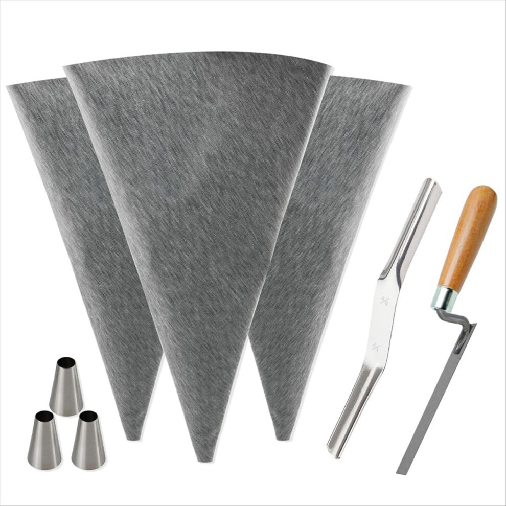 Tile Grout Masonry Mortar Bags, Cement Sealing Bags, Grout Bags 4851907636733
