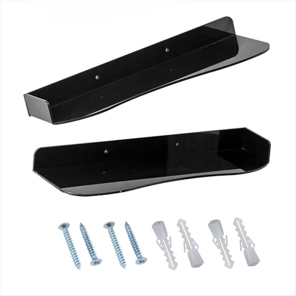 Shoe Display Shelf Floating Acrylic Shoe Wall Shelf Storage Stand-image-OPC-PJZSM2B-NEW