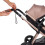 2pcs Baby Bag with Stroller Hooks, Leather Stroller Organizer Pram Buggy Hook Clip 7
