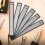 6 PCS Diamond Knife Sharpening Stones Set, Plates Kit 6