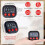 24 Pcs Digital Kitchen Timer Magnetic Back Timer Bulk Large Screen 2