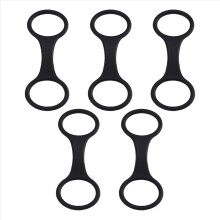 5PCS Tauchen Rohr Halter Retainer Clip Silikon Schnorchel Strap