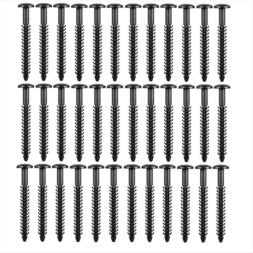 36Pcs 3 Inch Vinyl Shutter Fastener Window Panel Peg Lok Pin Pegs 4851907653945