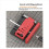 Borehole Positioner for Scale Model Building Round Rod Locator 2
