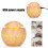 130ml Hohles Design Luftdiffusor: LED-Baumkamm-Humidifier 13