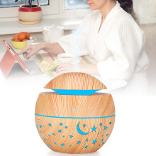 130ml Hohles Design Luftdiffusor: LED-Baumkamm-Humidifier
