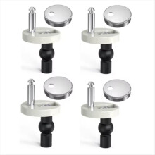 Toilet Seat Bolts & Screws Quick Release Top Hinge Fixings Expanding