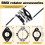 Fiets Gyro Remkabels Voor + Achter met Spinner Rotor Complete Set 6