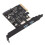 USB 3.2.0 Erweiterungskarte Typ-C + Typ-A 10Gbps für Windows/Linux Schwarz 1