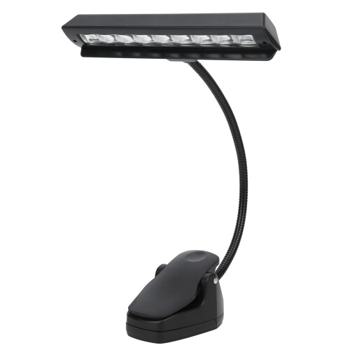 Music Stand Lights LED Clip‑On Adjustable Neck 2