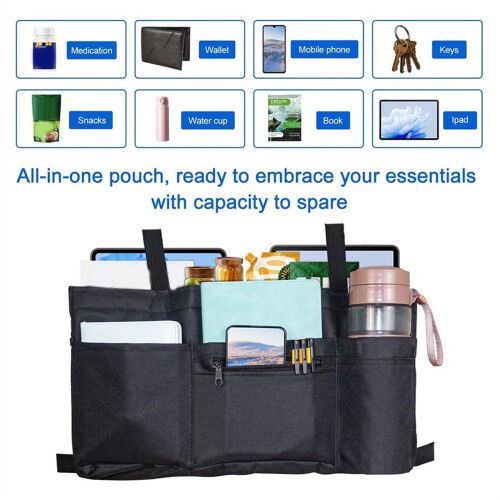 Walker Bag with Soft Cooler&Cup Holder,Walker Bags for Folding Walker 2