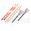 Drumstick Kit Rute Brush Damper Drum Set Musical 10