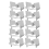 10pcs Canvas Clip Supply Stand Clamps Large Clips with Frame 1