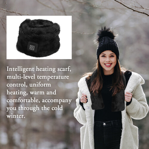 Electric Heated Scarf Winter Warm Neck Wrap