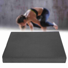 Hoch elastischer TPE-Balancierkissen für Stabilitätsübungen – 40x33x5cm, Schwarz