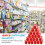 100pcs 6mm Anti-Theft Locks Device Peg Hook Stop Lock Red 5