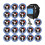 Wireless Restaurant Pager Calling System with Watch Call Button Blue 1