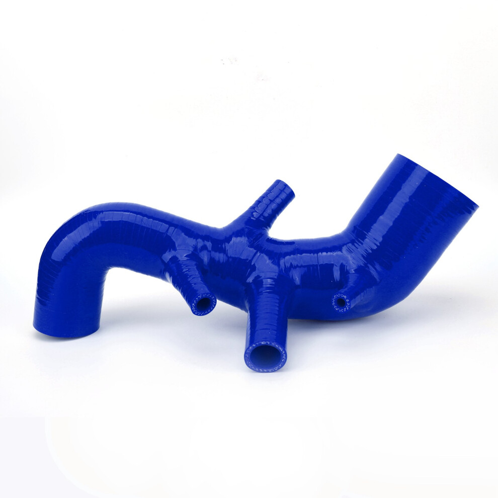 Silicone Intake Hose Pipe Increased Airflow Blue 8320539211923