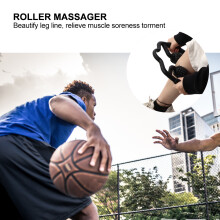 Tiefengewebe-Roller-Massagegerät für Arme und Beine, EVA, Schwarz