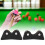 2 Stück Pool Billard Queue Geradeheitsprüfer Checker Kunststoff Metall Schwarz 11