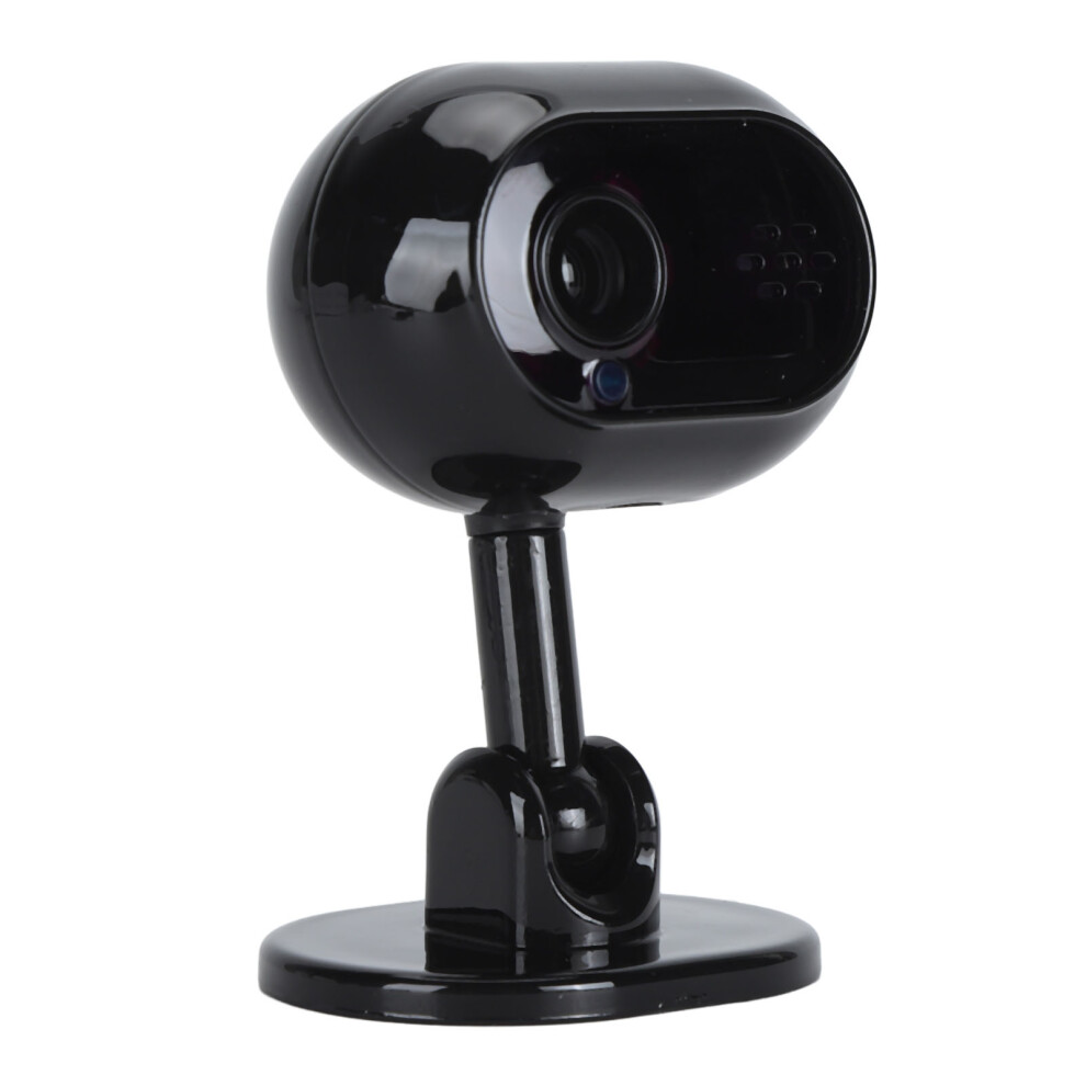 1080P Wifi Indoor Security Camera, Night Vision, 360 Rotation, App Control, Black 8451349252445