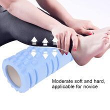 Himmelblauer EVA Yoga Säulenkunststoff-Rolle – 30 cm Muskelmassage-Rolle