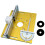 Router Lift System and Aluminum Router Table Insert Plate Black 3