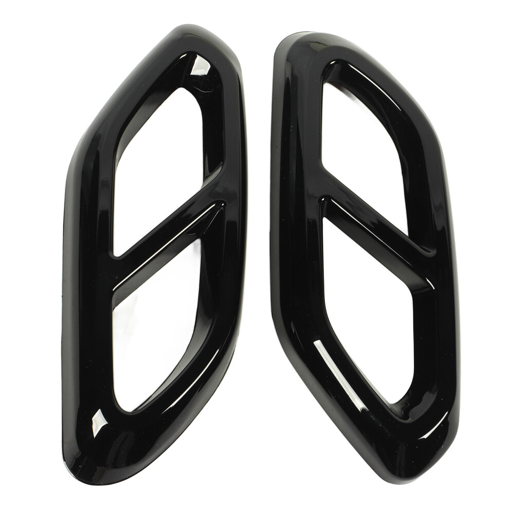 1Pair Exhaust Pipe Muffler Cover Decorative Strong Black 8320539212913