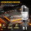 Plug-in Headlight H4 Projector High-Power LED Lens Headlights 7