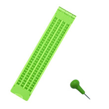 4 Lines 28 Cells Braille Slates and Stylus Braille Writing