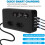 200W bilinverter USB-porte opladeradapter 12V til 110V BR-stik 7