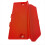 Motorcycle Battery Box Cover ABS Plastic Red Battery Box Shell Cpas 4