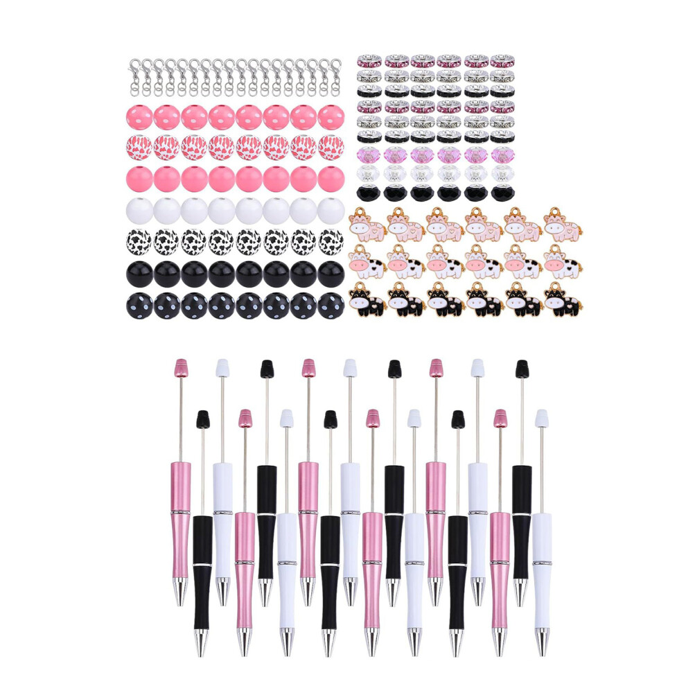 18x DIY Pens Making Kits Beadable Pens Kits Cute Cow Ballpoint-image-OPC-PKFWDN9-NEW