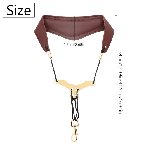 Saxophone Strap Adjustable Neck Strap Saxophone Harnesses 2