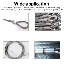 315 Stück Aluminium-Klemmösen Sets M1.2–M6 Klemmringkabelschuhe Kit