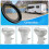 2-pakning til reservedele til toilettet til campingvogn, 385311658, til 300 5