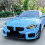 Forreste kofanger sidesplitter spoiler til 2-serie M2 Bright Black 7