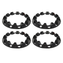 4Pcs Wheel Hub Trim Cover Hubcaps Tire Protection